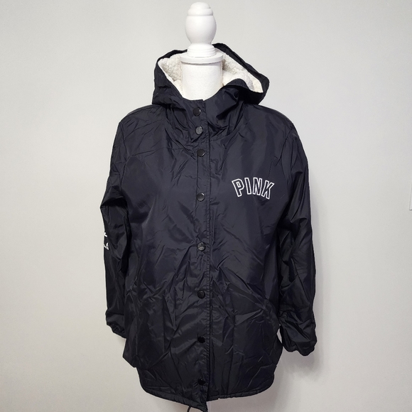 PINK Victoria's Secret SHERPA JACKET NEW - Picture 15 of 15